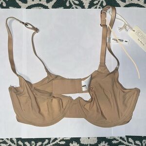 Aerie Light Tan Underwire Bra